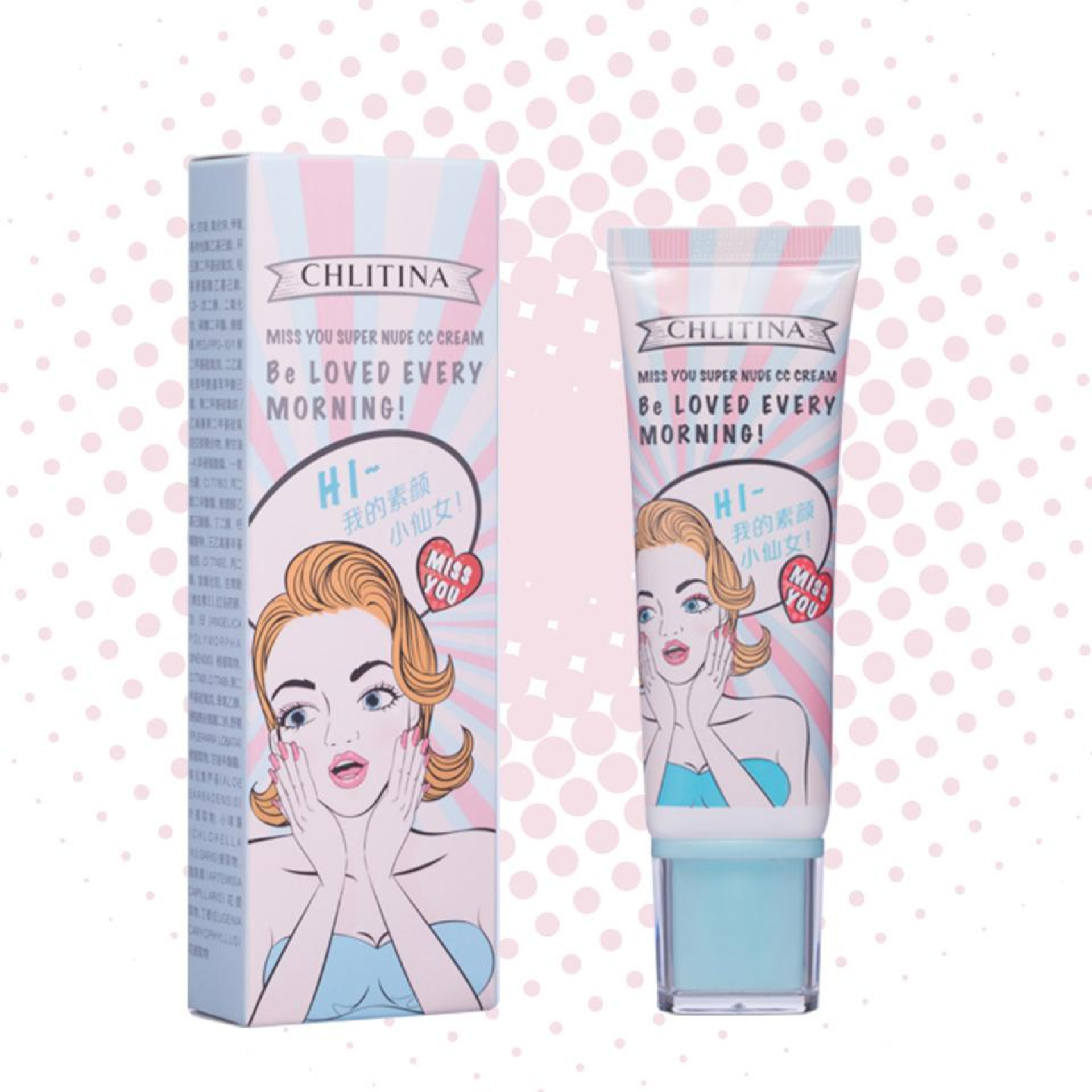 Flat Tube for CHLITINA CC Cream