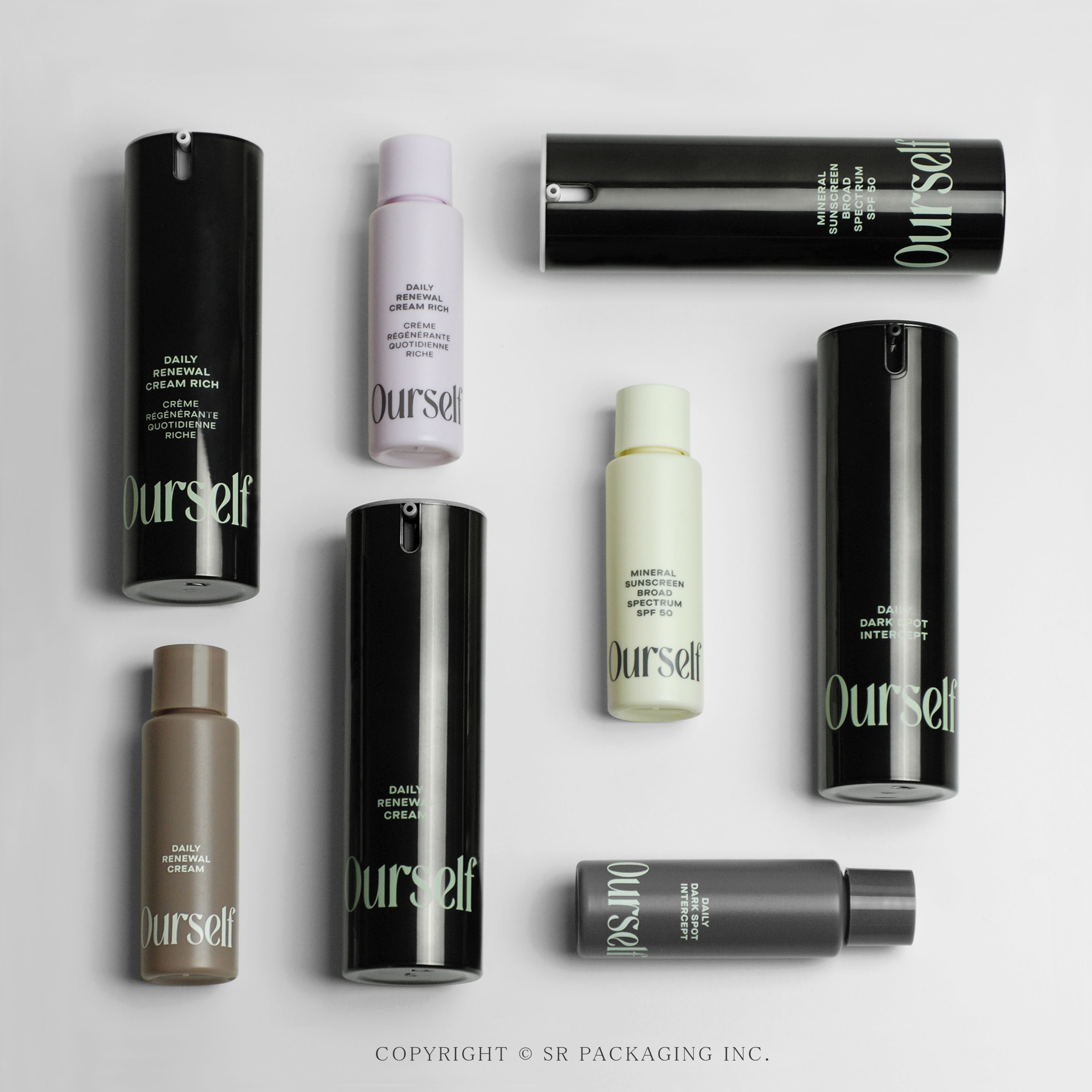 PCR Airless cartridges for Ourself Skincare Science