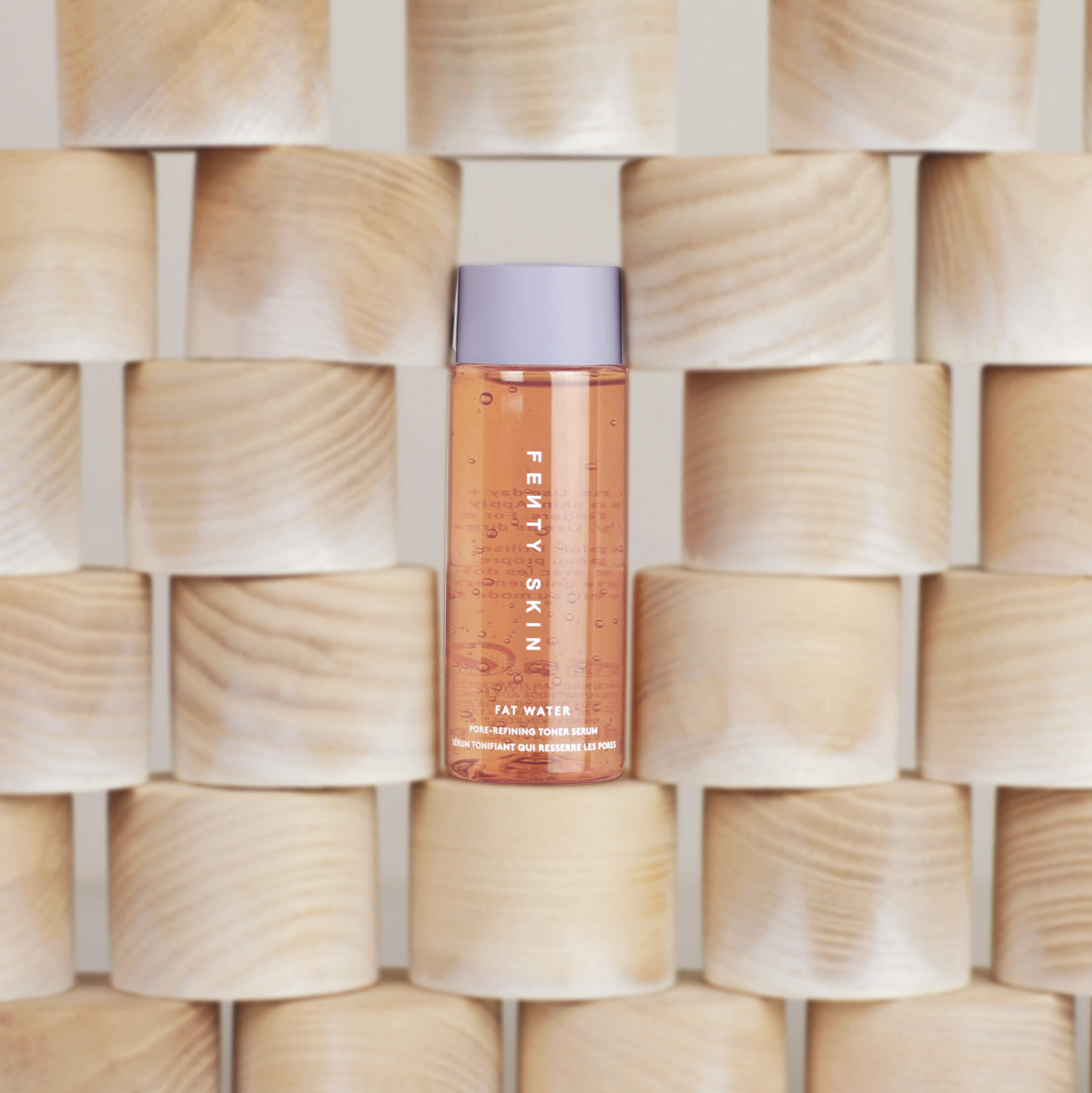 Recyclable PET bottle for FENTY SKIN