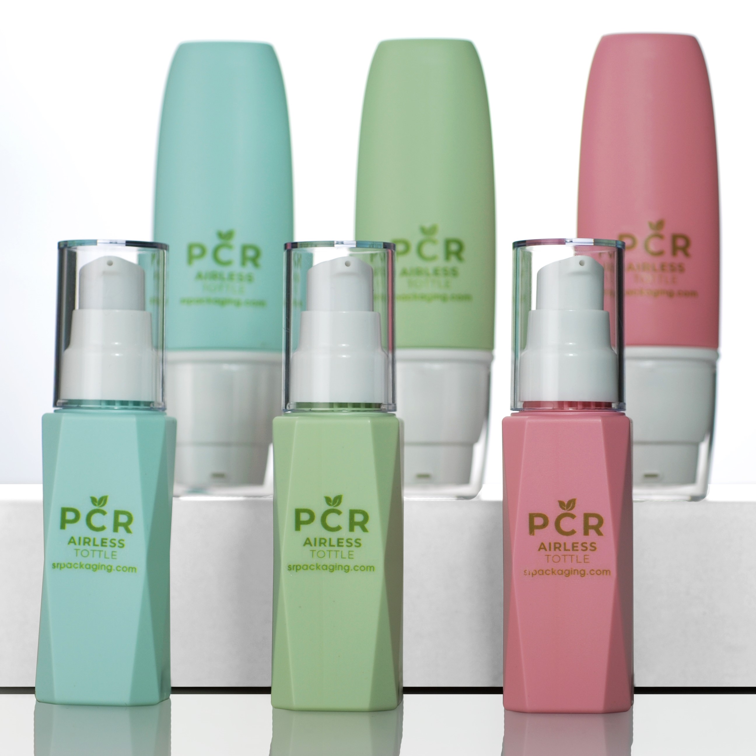 Greener Airless Pack for Safer Skin Care Solution