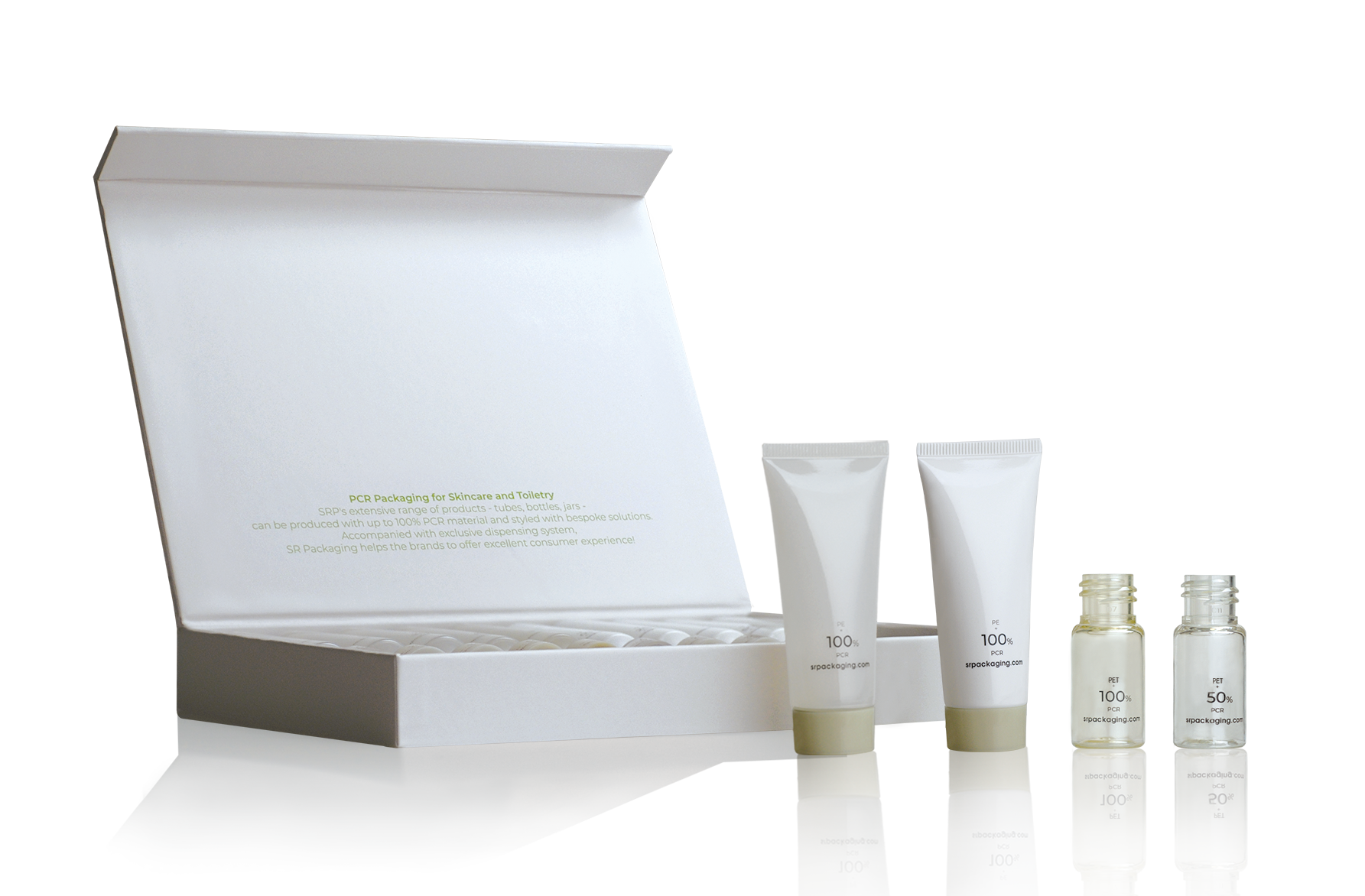 PCR Packaging Sample Box for review and evaluation purposes