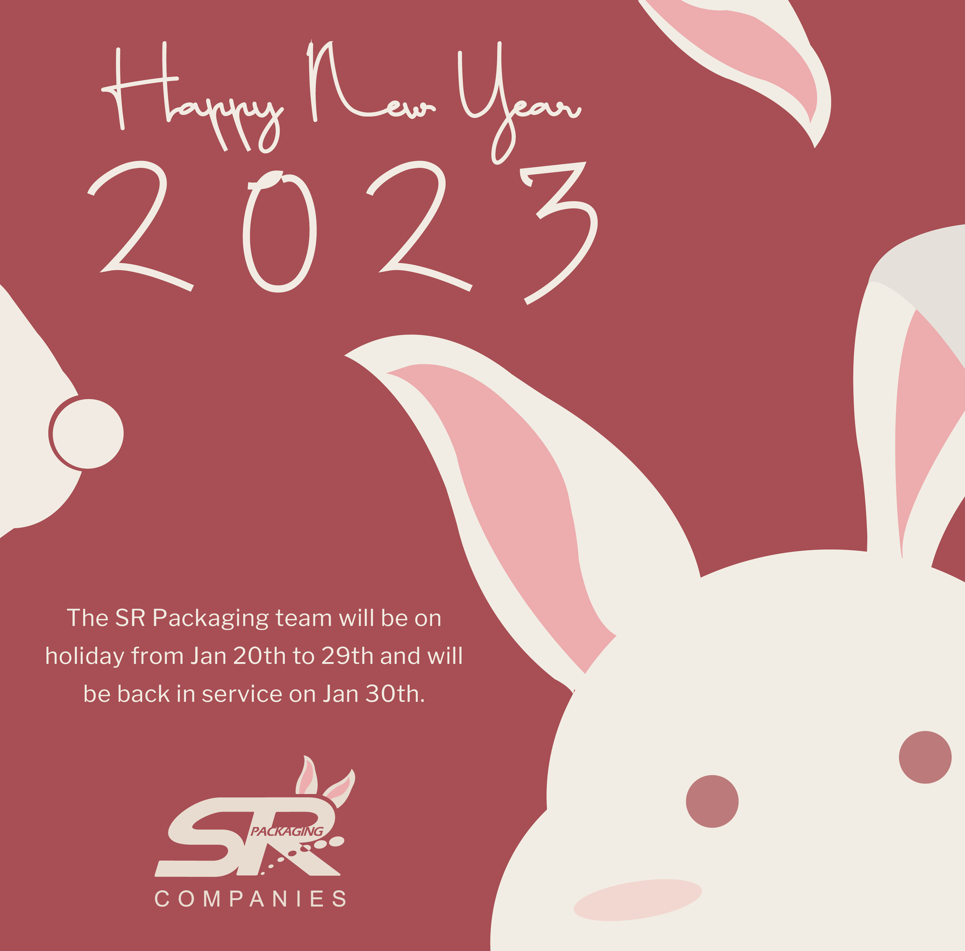 2023 Lunar New Year Holiday