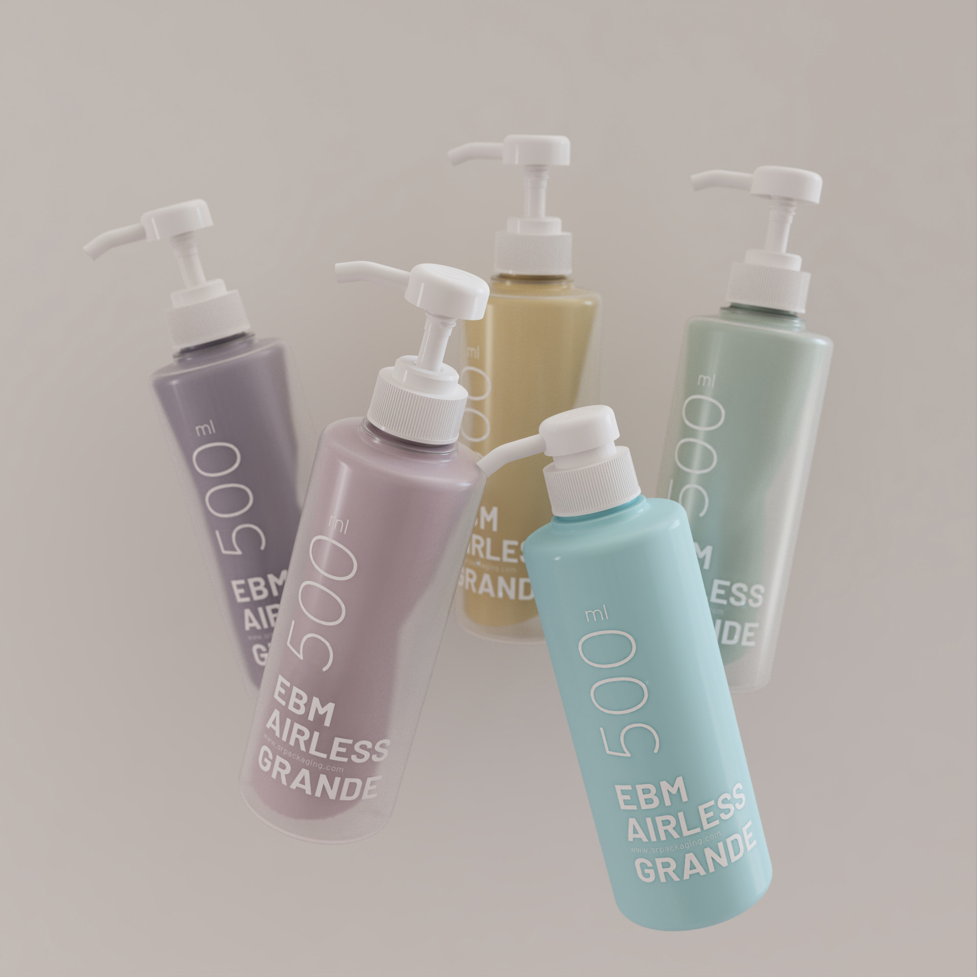 「超大尺寸」內袋真空瓶 EBM AIRLESS GRANDE