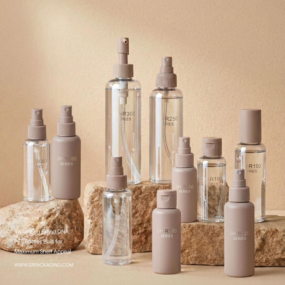 Visualizing Beauty Brand DNA: PET Bottles Built for Maximum Shelf Appeal